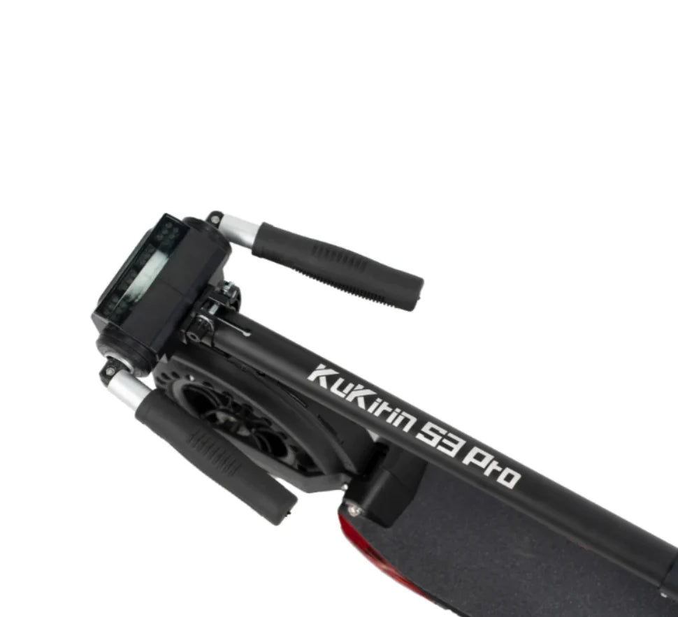 Close-up of a Kugoo Kirin S3 Folding Electric Scooter for Adults