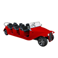 Megawheels Electric Golf Cart Vintage Classic Royal Vintage Golf Buggy 8 Seater by Gulf Buggy