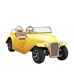 Megawheels Electric Golf Cart Vintage Classic Royal Electric Golf Buggy 4 Seater At Gulf Buggy