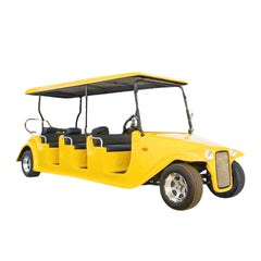 Megawheels Electric Golf Cart Vintage Classic Royal Vintage Golf Buggy 8 Seater by Gulf Buggy