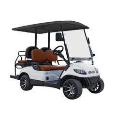 Keon Premium Electric Golf Cart 2+2 Seater Standard with brown seat