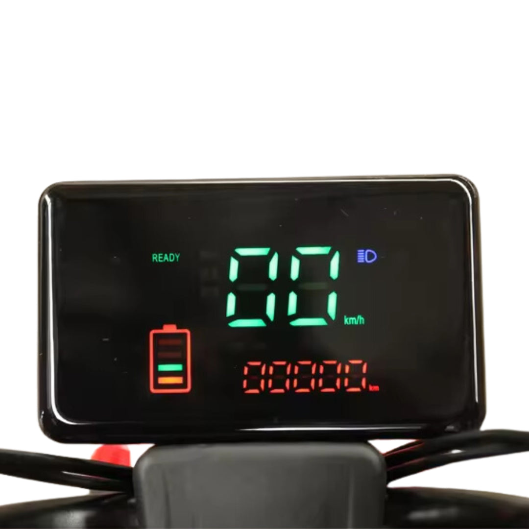 Megawheels Electric Cab Tricycle Scooter for 3 passengers with Sunroof 48 V at Gulf Buggy