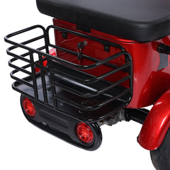 Megawheels Electric Cab Tricycle Scooter for 3 passengers with Sunroof 48 V at Gulf Buggy