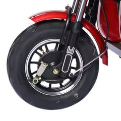 Megawheels Electric Cab Tricycle Scooter for 3 passengers with Sunroof 48 V at Gulf Buggy