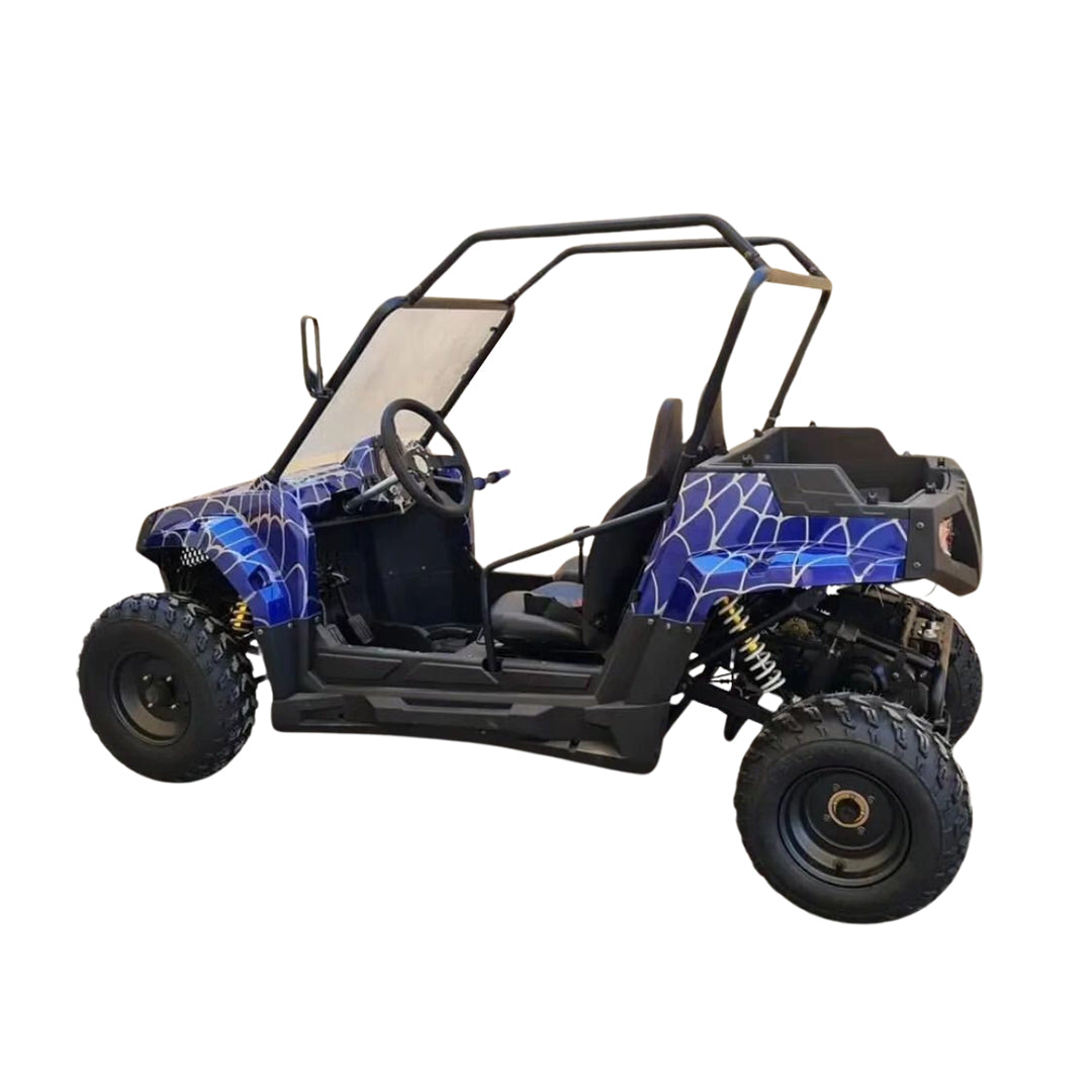 UTV 200 CC off Road Megawheels Fuel Buggy 2 Seater Blue