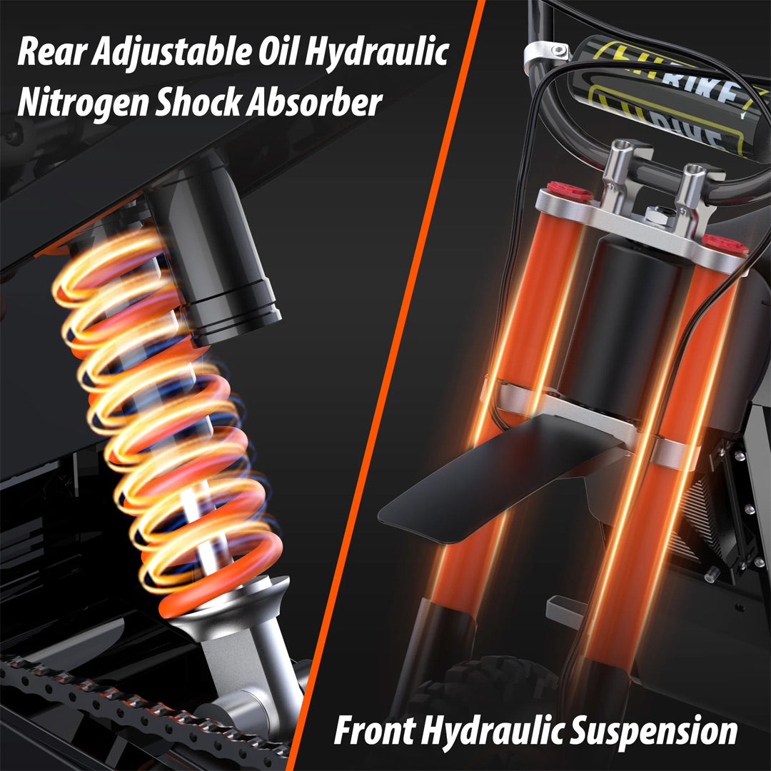 Kugoo Wish01 EV Dirt Bike Scooter Off Road Bike at Rafplay With 1 Year Warranty