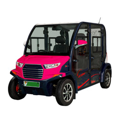 Megawheels Luxury Electric A.C. Golf Buggy 4 Seater Golf Cart for Sightseeing