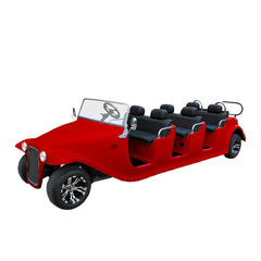 Megawheels Electric Golf Cart Vintage Classic Royal Vintage Golf Buggy 8 Seater by Gulf Buggy