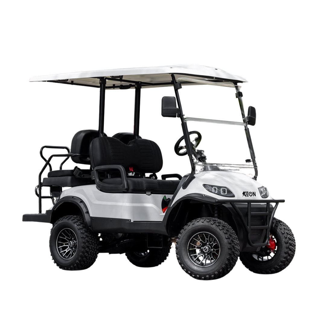 Keon Premium Electric Golf Cart 48V 170 AH Battery 4 Seater With Lifted Suspension and 1 Years Warranty