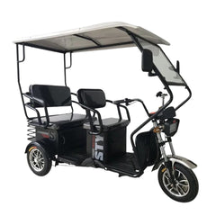 Electric Cab Tricycle Scooter for 3 passengers with Sunroof 48 V at Gulf Buggy