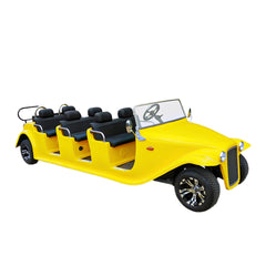 Megawheels Electric Golf Cart Vintage Classic Royal Vintage Golf Buggy 8 Seater by Gulf Buggy