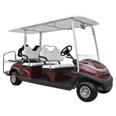 Megastar Golf club car 4 + 2 seater electric golf cart-White