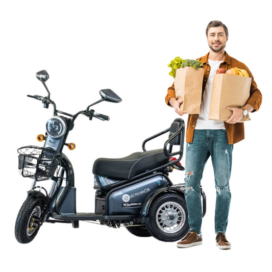 Megawheels 3 Wheels Electric Scooter Mobility Scooter With Basket