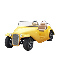 Megawheels Electric Golf Cart Vintage Classic Royal Electric Golf Buggy 4 Seater At Gulf Buggy