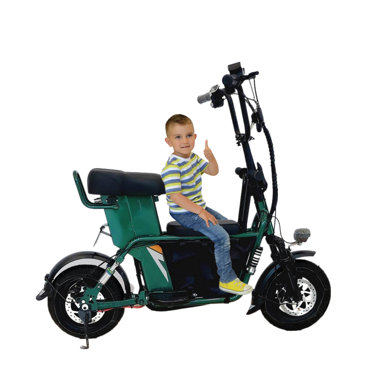 Megawheels Scoobike 48 v Electric Bike With Carry Bag By Gulf Buggy
