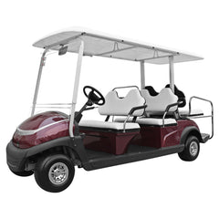 Megastar Golf club car 4 + 2 seater electric golf cart-White