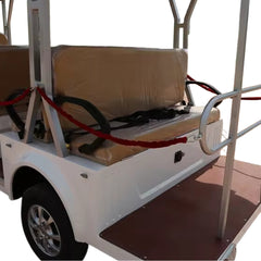 Megawheels LVT Electric Vehicle Shuttle Bus 14 Seater Open Buses for Sightseeing