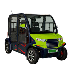 Megawheels Luxury Electric A.C. Golf Buggy 4 Seater Golf Cart for Sightseeing