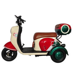 Megawheels Electric Parent child Vespa Styled Trike Scooter By Gulf Buggy