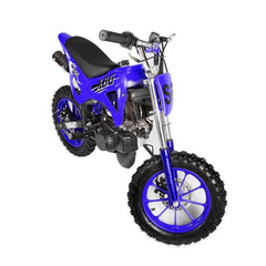 Blue RAF Dirt Cross MINI 49 CC Pit Bike Off road - rafplay