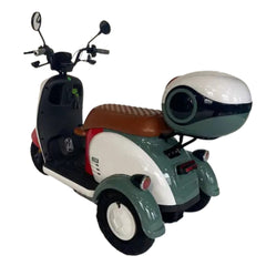Megawheels Electric Parent child Vespa Styled Trike Scooter By Gulf Buggy