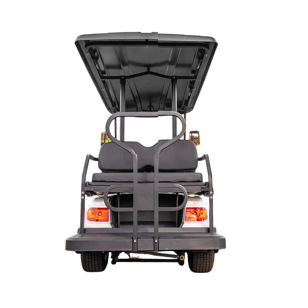 Keon Premium Electric Golf Cart 2+2 Seater Standard Back Side view