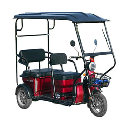 Electric Cab Tricycle Scooter for 3 passengers with Sunroof 48 V at Gulf Buggy