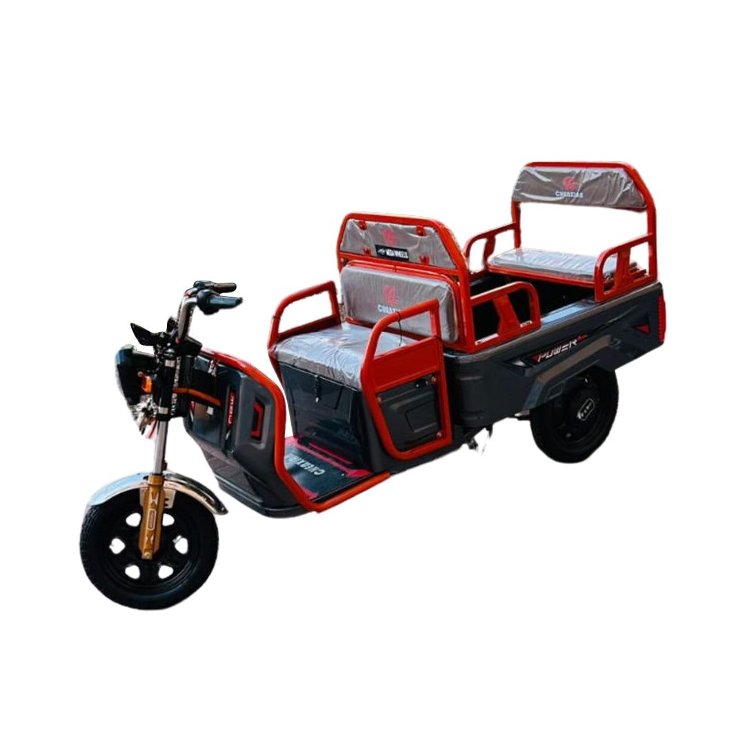 Megawheels Electric Passenger Cargo 48 v Hybrid Tricycle Series 2