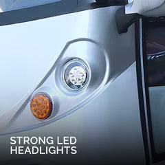 Megawheels LVT Electric Vehicle Shuttle Bus 14 Seater Open Buses for Sightseeing