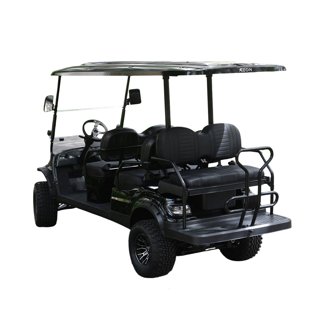 Keon Premium Electric Golf Cart Lead Acid 48V 170AH Battery 6 Seater With Lifted Suspension