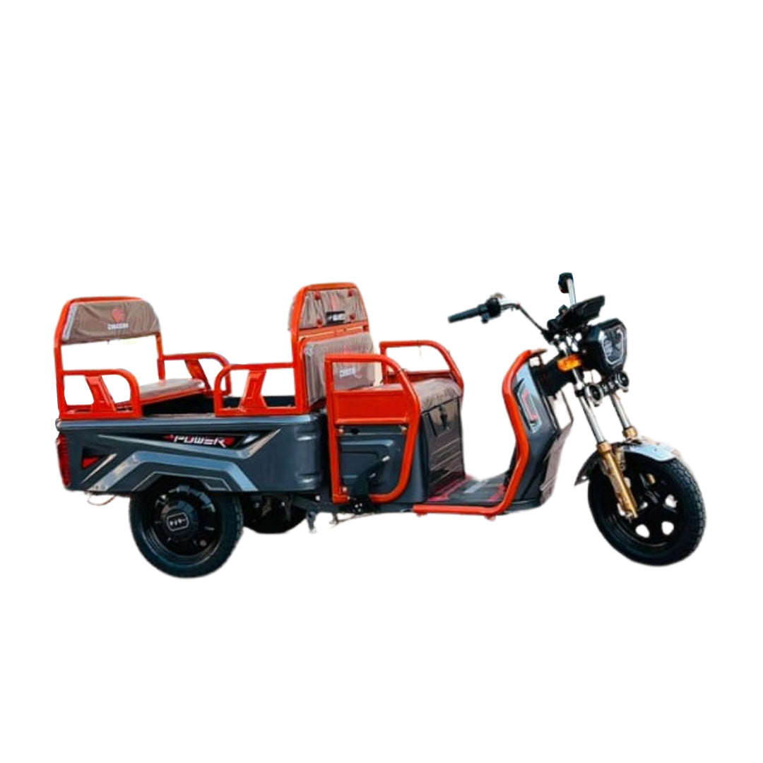 Megawheels Electric Passenger Cargo 48 v Hybrid Tricycle Series 2