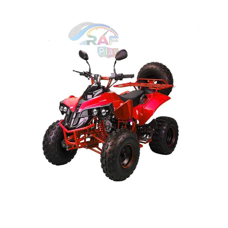 Red ATV Quad Bike off road Sniper 125CC