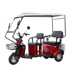 Megawheels Electric Cab Tricycle Scooter for 3 passengers with Sunroof 48 V at Gulf Buggy