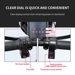 Megawheels Electric Cab Tricycle Scooter for 3 passengers with Sunroof 48 V at Gulf Buggy