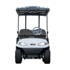 White Keon Electric golf cart with canopy