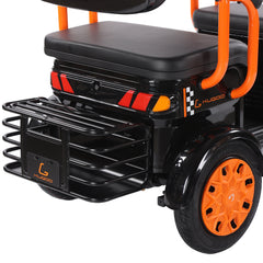 Black and orange 3 Wheel Scooter