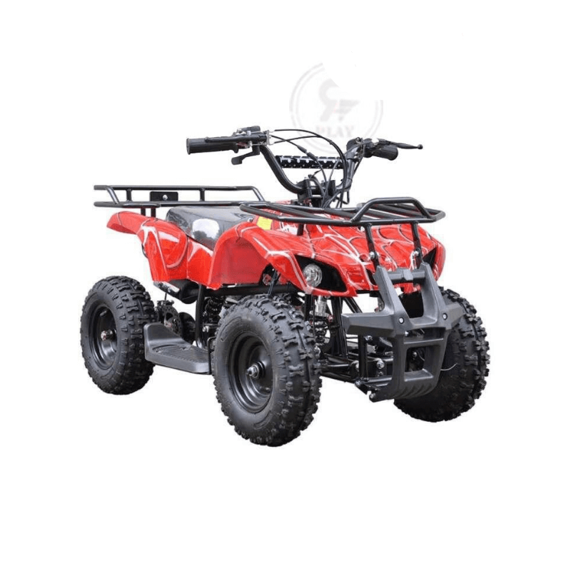 Red ATV Quad Bike off road 125 CC Warrior