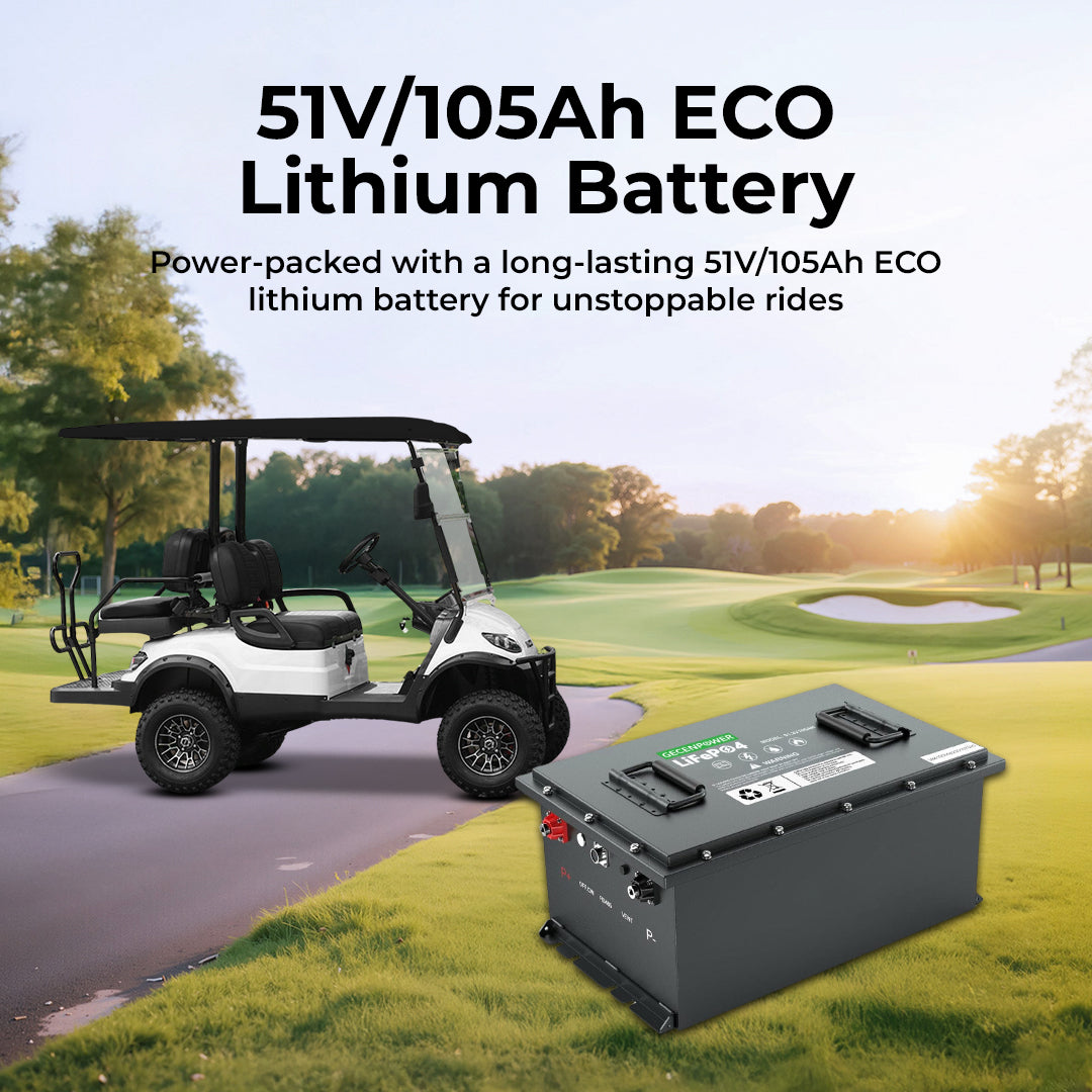 Keon Premium Electric Golf Cart 48V 170 AH Battery 4 Seater With Lifted Suspension and 1 Years Warranty