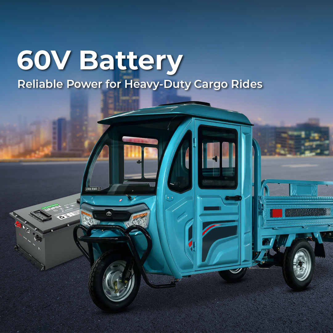 3 wheel electric Cargo scooter