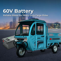 3 wheel electric Cargo scooter