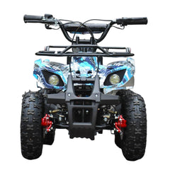 Motoworks 800w 36v Electric Farm Brushless Kids Quad Bike Blue
