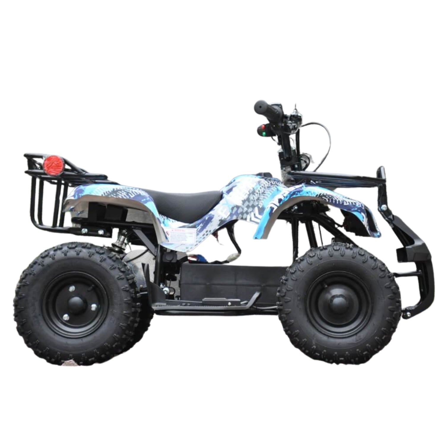 Motoworks 800w 36v Electric Farm Brushless Kids Quad Bike Blue