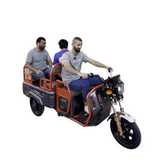 Megawheels Electric Passenger Cargo 48 v Hybrid Tricycle Series 2