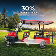 Megawheels Electric Golf Cart Sports Trekker Electrict Golf Buggy 4+ 2 Seater At Gulf Buggy