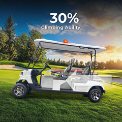 Megawheels Electric Golf Cart Responder 3 Sports Medical Ambulance Golf Buggy 3 Seats + Stretcher for Emergency