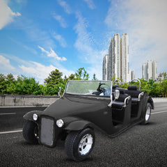 Megawheels Electric Golf Cart Vintage Classic Royal Vintage Electric Golf Buggy 6 Seater At Gulf Buggy