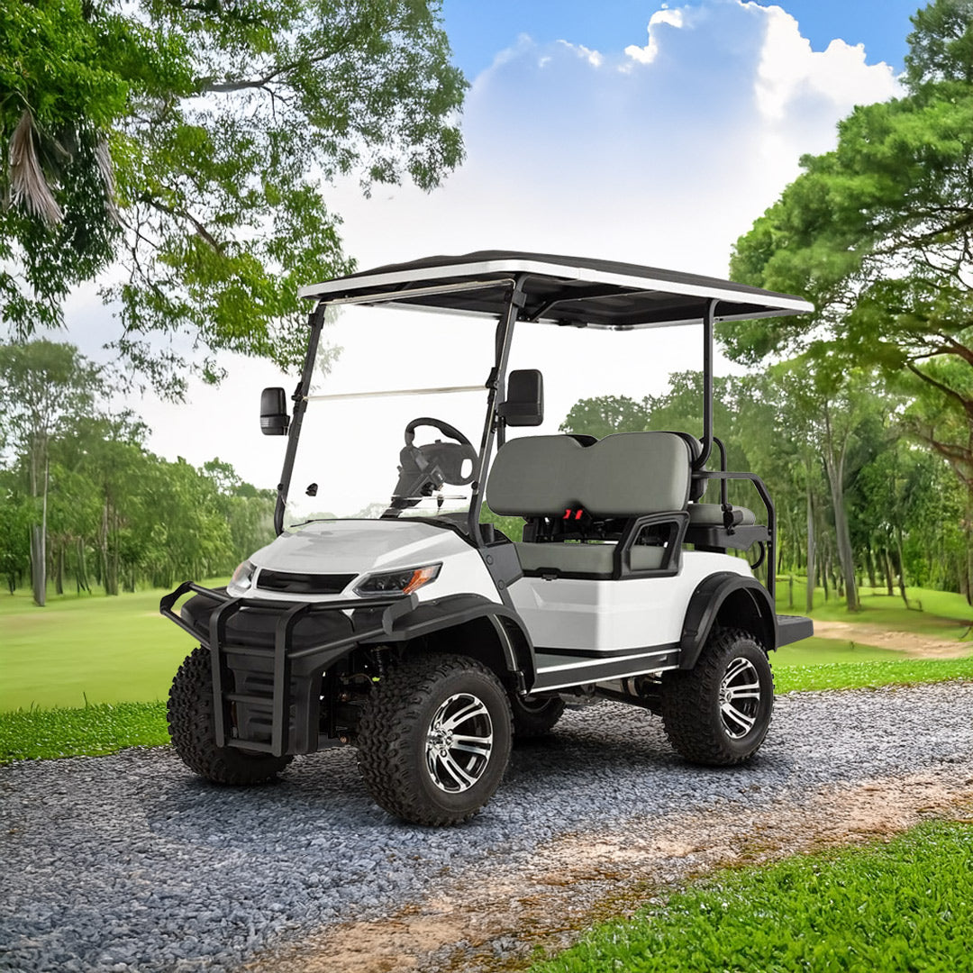 Megawheels Lvt Electric Golf Cart 4 Seats 2+2 With off Road Tyres & Raised Suspensions