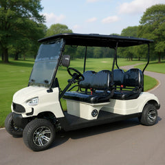 Megawheels Green Rider Electric Golf Cart 4 Seater Golf Buggy By Gulf Buggy