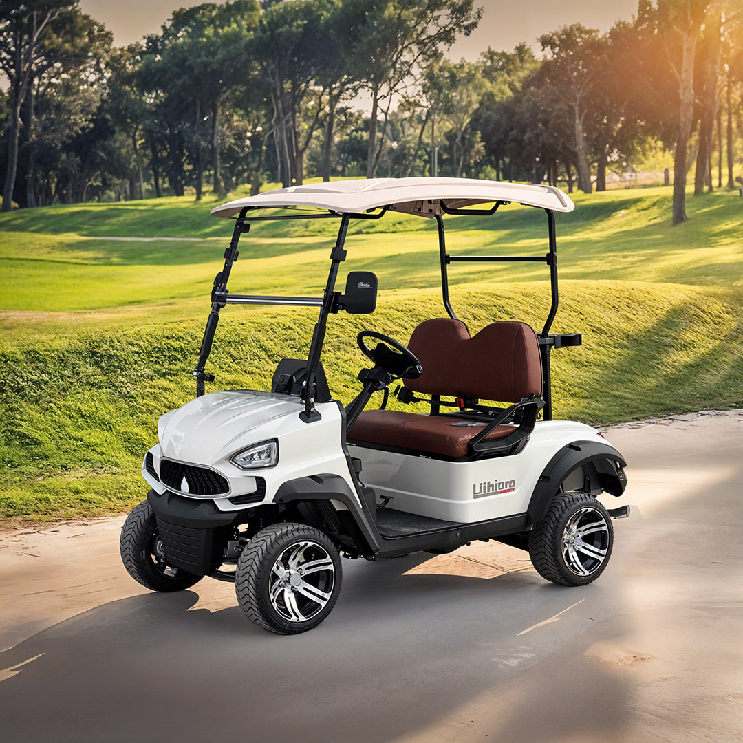 Megawheels Green Rider Electric Golf Cart Golf Buggy 2 seater By Gulf Buggy