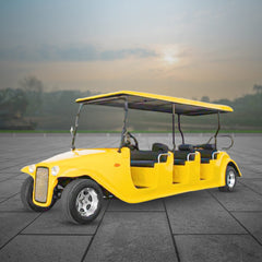 Megawheels Electric Golf Cart Vintage Classic Royal Vintage Golf Buggy 8 Seater by Gulf Buggy